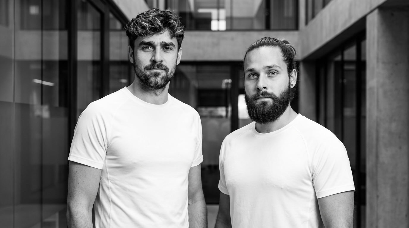 Henry Hasselbach und Julius Herberg, Studio-Porträt